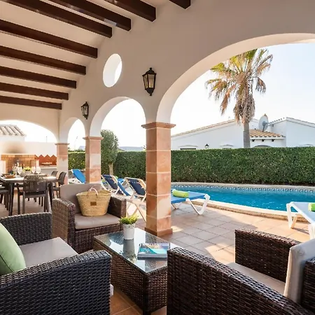 Ferienhaus Mit Privatpool Fuer 6 Personen Ca 120 Qm In Cap D'artrutx, Menorca Suedkueste Von Menorca - B62735 *